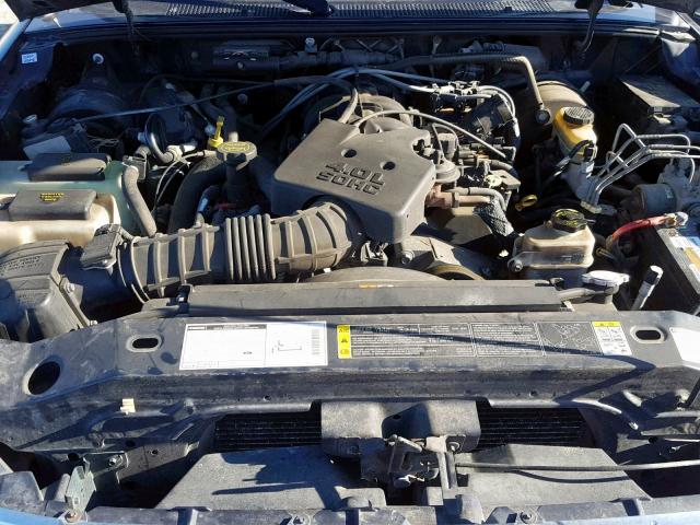 4F4ZR17E81TM27101 - 2001 MAZDA B4000 CAB BLUE photo 7