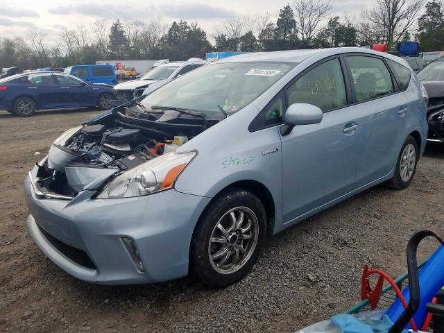 JTDZN3EU6D3193006 - 2013 TOYOTA PRIUS V  photo 2