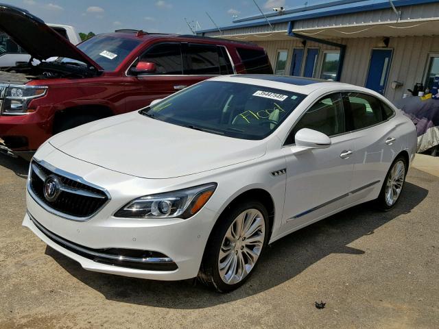 1G4ZS5SS3HU169524 - 2017 BUICK LACROSSE P WHITE photo 2