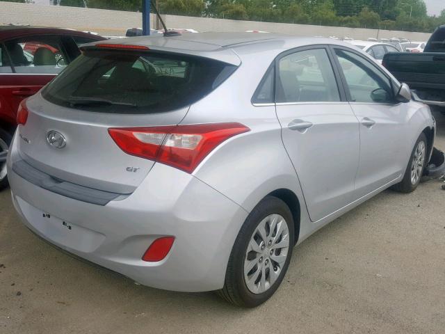 KMHD35LH2GU284513 - 2016 HYUNDAI ELANTRA GT SILVER photo 4