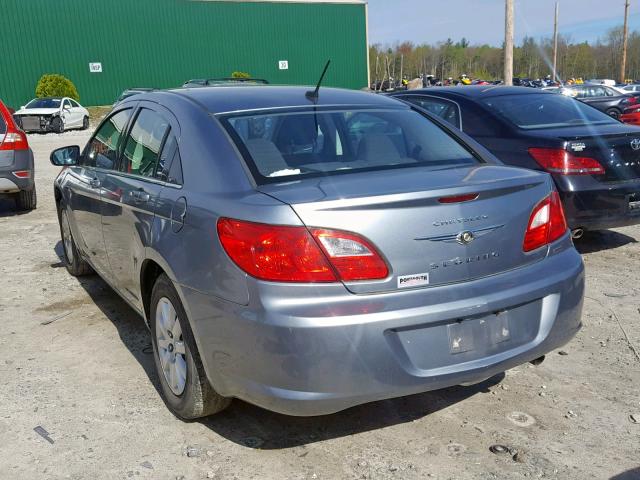 1C3CC4FB9AN183914 - 2010 CHRYSLER SEBRING TO SILVER photo 3