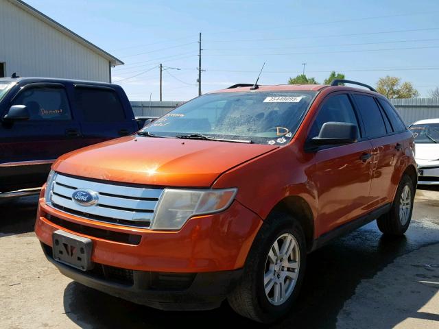 2FMDK36C07BA47600 - 2007 FORD EDGE SE ORANGE photo 2