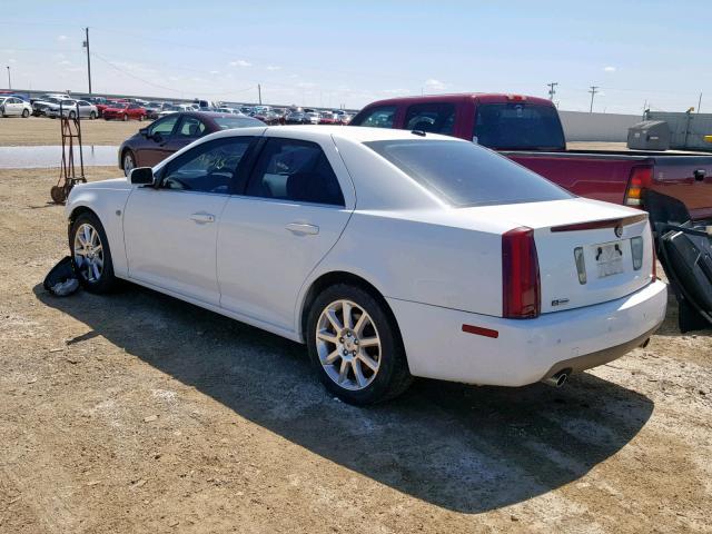1G6DC67A470184043 - 2007 CADILLAC STS WHITE photo 3