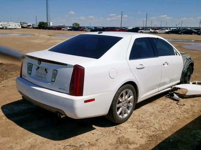 1G6DC67A470184043 - 2007 CADILLAC STS WHITE photo 4
