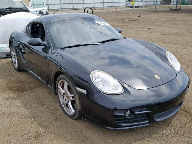 WP0AB29877U781265 - 2007 PORSCHE CAYMAN S BLACK photo 1