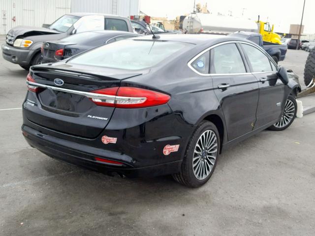 3FA6P0SU9HR354204 - 2017 FORD FUSION TIT BLACK photo 4