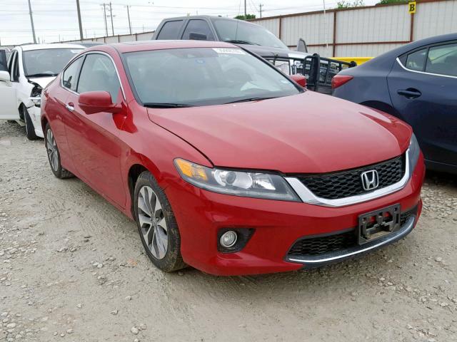 1HGCT1B87EA005261 - 2014 HONDA ACCORD EXL RED photo 1