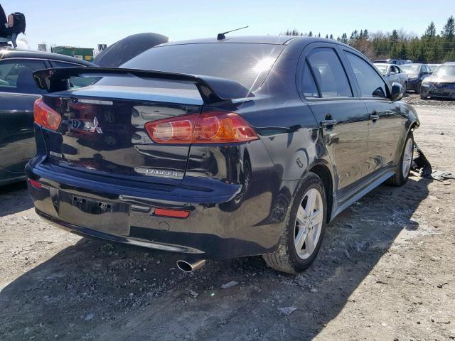 JA3AU26U29U610548 - 2009 MITSUBISHI LANCER ES/ BLACK photo 4