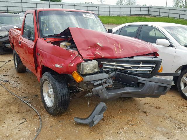 1FTYR10D63PA08472 - 2003 FORD RANGER RED photo 1