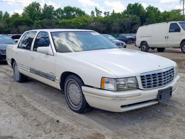 1G6KE54Y1VU276388 - 1997 CADILLAC DEVILLE DE WHITE photo 1