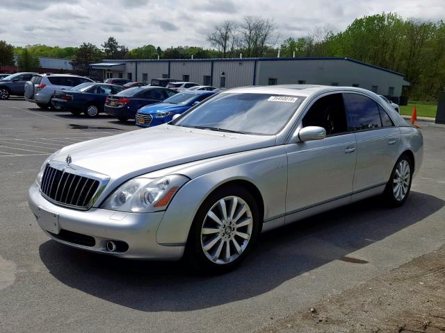 WDBVF79J68A002266 - 2008 MAYBACH MAYBACH 57 SILVER photo 2