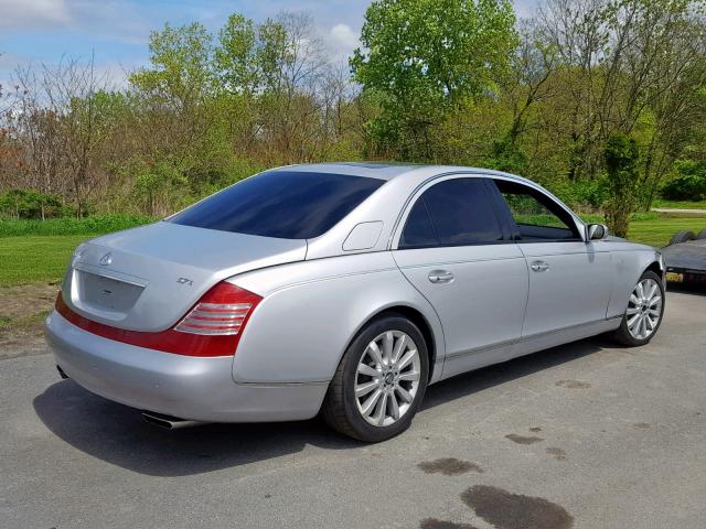 WDBVF79J68A002266 - 2008 MAYBACH MAYBACH 57 SILVER photo 4