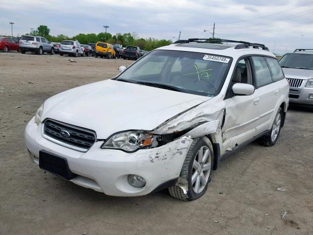 4S4BP62C167327291 - 2006 SUBARU LEGACY OUT WHITE photo 2