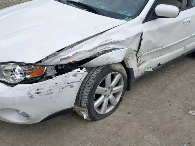 4S4BP62C167327291 - 2006 SUBARU LEGACY OUT WHITE photo 9