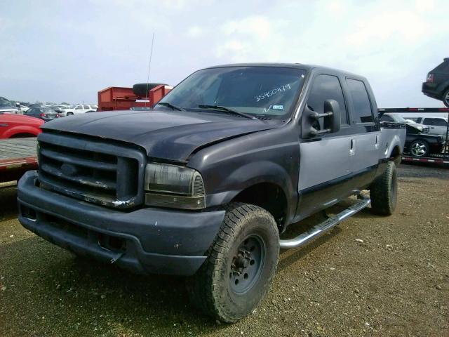 1FTNW20FXYEC27988 - 2000 FORD F250 SUPER BLACK photo 2