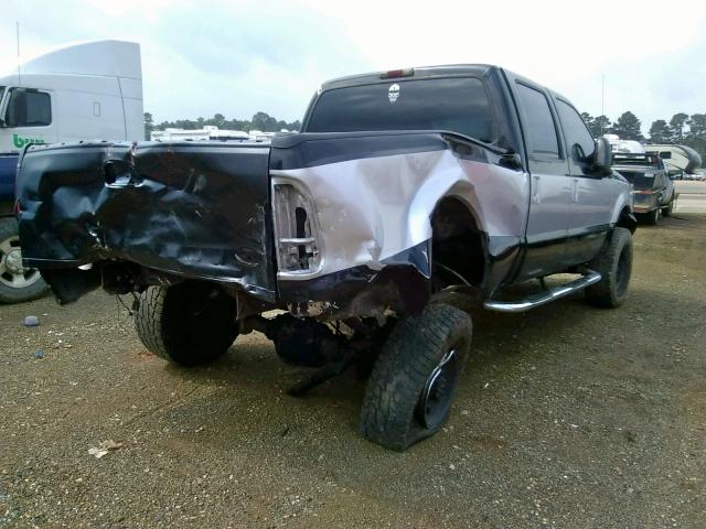 1FTNW20FXYEC27988 - 2000 FORD F250 SUPER BLACK photo 4