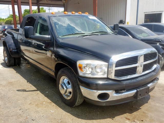 3D7ML49A77G822902 - 2007 DODGE RAM 3500 BLACK photo 1