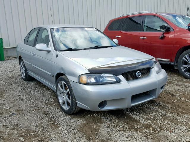 3N1AB51A33L734936 - 2003 NISSAN SENTRA SE- SILVER photo 1