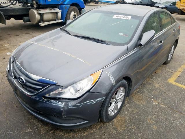 5NPEB4AC9EH906609 - 2014 HYUNDAI SONATA GLS  photo 2