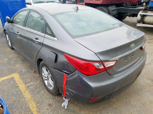 5NPEB4AC9EH906609 - 2014 HYUNDAI SONATA GLS  photo 3