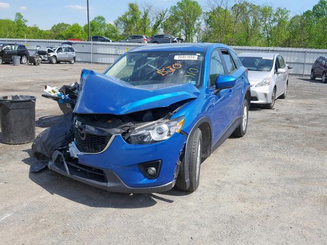 JM3KE4CE0D0135002 - 2013 MAZDA CX-5 TOURI BLUE photo 2