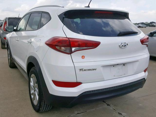 KM8J33A42HU273472 - 2017 HYUNDAI TUCSON LIM WHITE photo 3