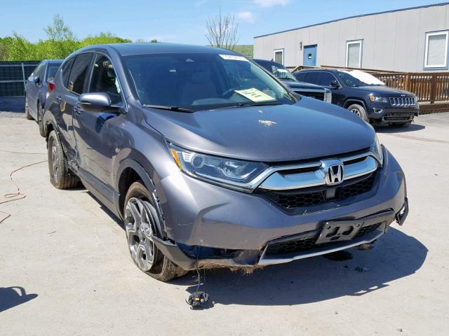 2HKRW2H89HH649113 - 2017 HONDA CR-V EXL GRAY photo 1