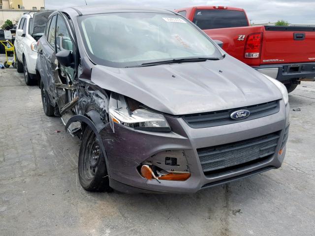 1FMCU0F71DUA58988 - 2013 FORD ESCAPE S GRAY photo 1