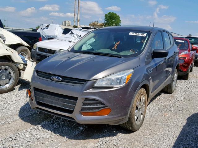 1FMCU0F71DUA58988 - 2013 FORD ESCAPE S GRAY photo 2