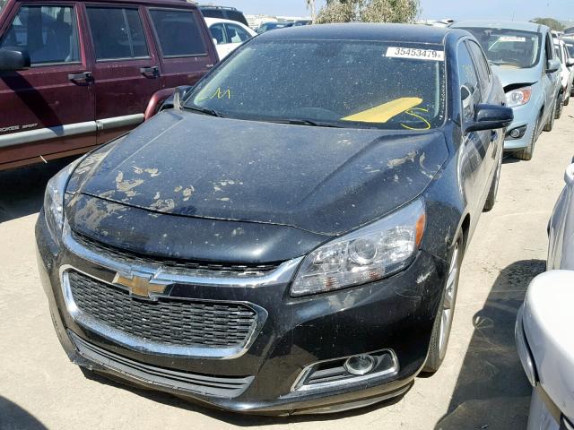 1G11F5SL4FF266191 - 2015 CHEVROLET MALIBU LTZ 黑色 照片 2