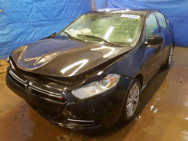 1C3CDFDH2ED832920 - 2014 DODGE DART SE AE BLACK photo 2