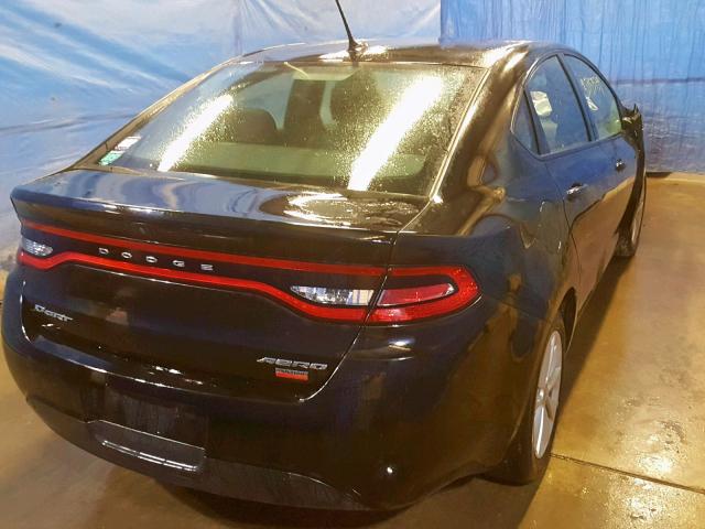 1C3CDFDH2ED832920 - 2014 DODGE DART SE AE BLACK photo 4