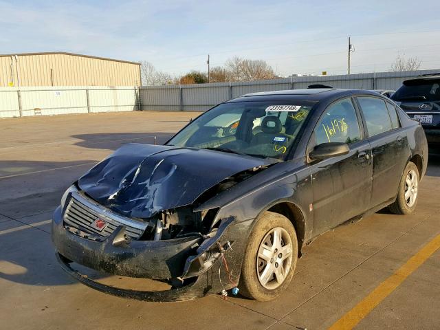 1G8AJ58F87Z202947 - 2007 SATURN ION LEVEL BLACK photo 2