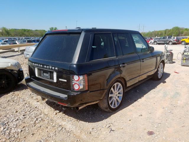 SALMF1E42AA314822 - 2010 LAND ROVER RANGE ROVER HSE LUXURY  photo 4