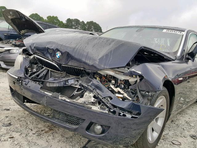 WBAHN83568DT84653 - 2008 BMW 750 LI BLUE photo 9