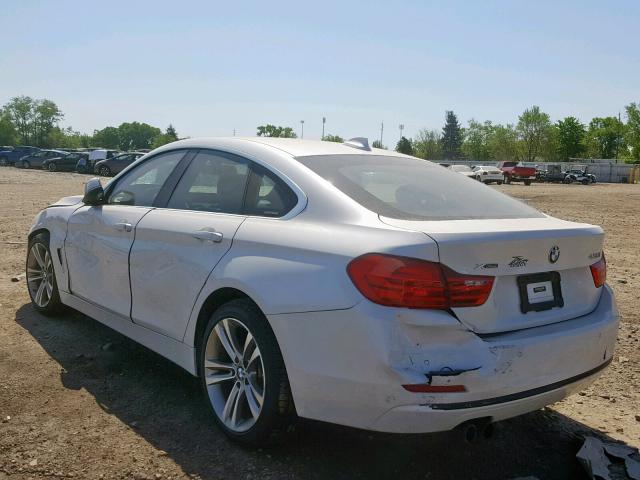 WBA4F9C5XHG791827 - 2017 BMW 430XI GRAN WHITE photo 3