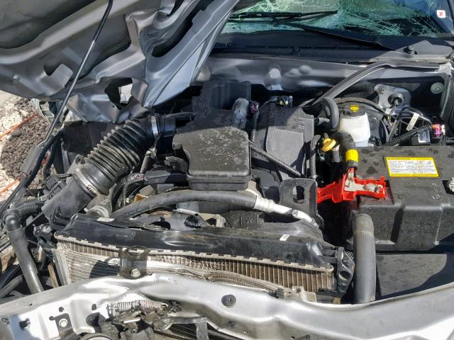 1GCCSCD91A8132138 - 2010 CHEVROLET COLORADO L GRAY photo 7