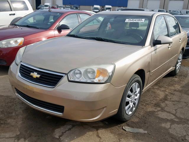 1G1ZT58N98F119971 - 2008 CHEVROLET MALIBU LT GOLD photo 2