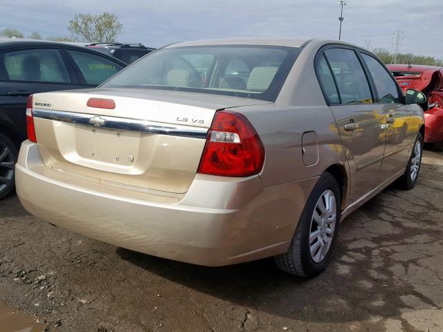 1G1ZT58N98F119971 - 2008 CHEVROLET MALIBU LT GOLD photo 4