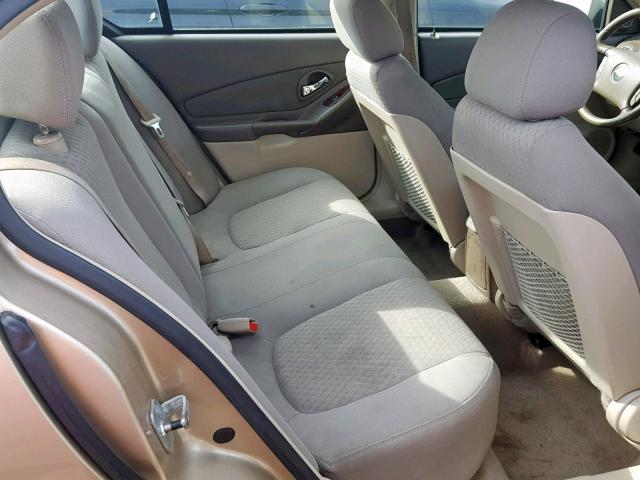 1G1ZT58N98F119971 - 2008 CHEVROLET MALIBU LT GOLD photo 6