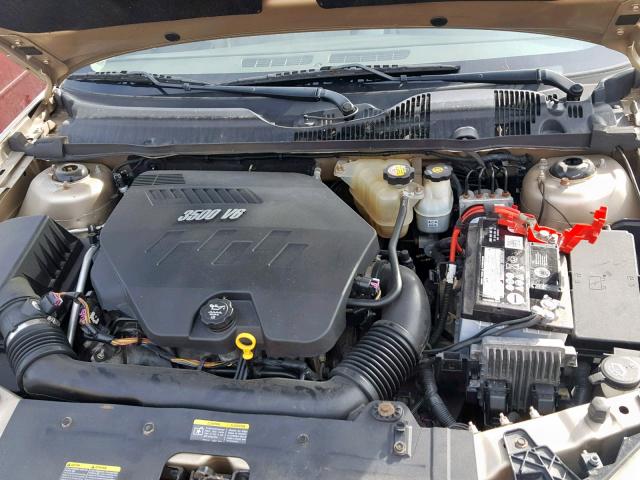 1G1ZT58N98F119971 - 2008 CHEVROLET MALIBU LT GOLD photo 7