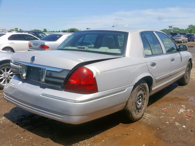 2MEFM74V76X632287 - 2006 MERCURY GRAND MARQ GRAY photo 4