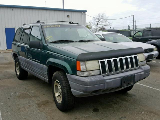 1J4GZ58S0TC395530 - 1996 JEEP GRAND CHER GREEN photo 1