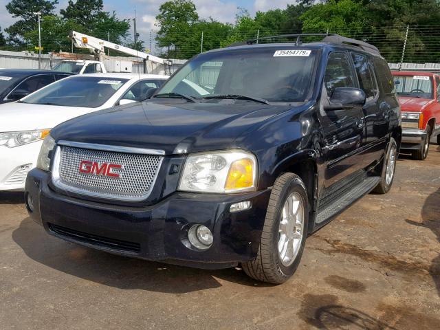 1GKET66M666147721 - 2006 GMC ENVOY DENA BLACK photo 2