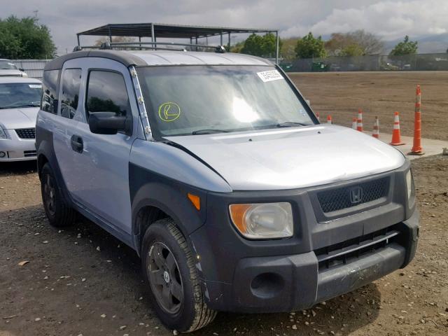 5J6YH28533L049200 - 2003 HONDA ELEMENT EX SILVER photo 1