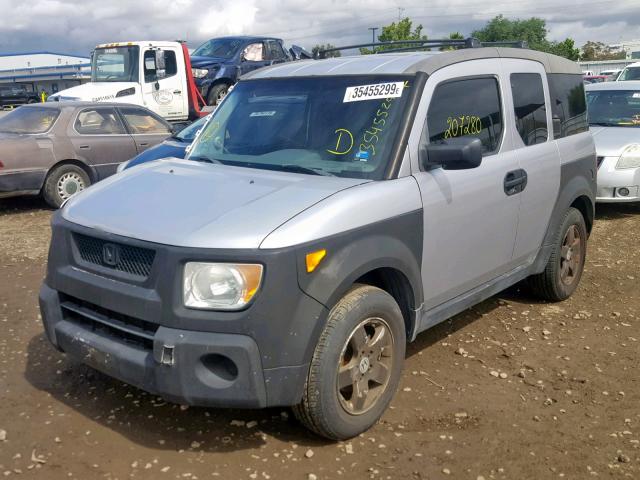 5J6YH28533L049200 - 2003 HONDA ELEMENT EX SILVER photo 2