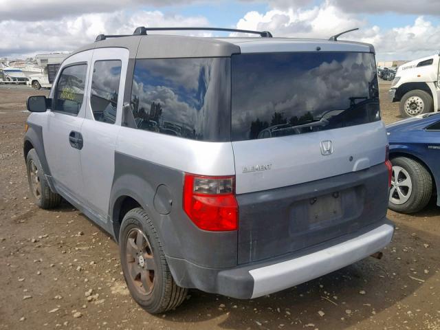 5J6YH28533L049200 - 2003 HONDA ELEMENT EX SILVER photo 3