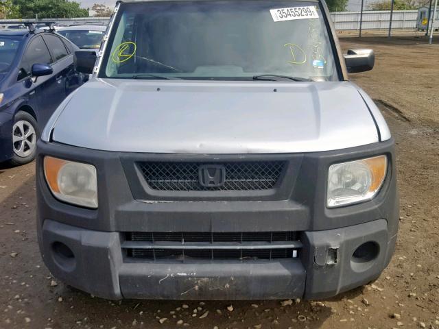 5J6YH28533L049200 - 2003 HONDA ELEMENT EX SILVER photo 9