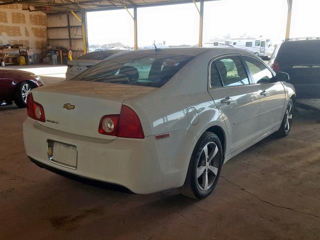 1G1ZC5E11BF219085 - 2011 CHEVROLET MALIBU 1LT 白色 照片 4