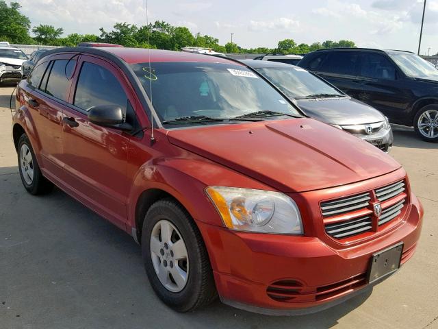 1B3HB28B28D582672 - 2008 DODGE CALIBER RED photo 1